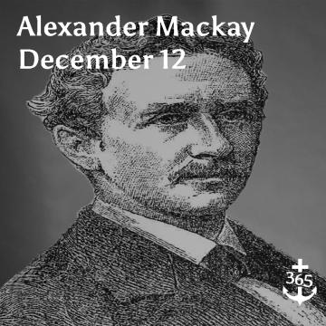 Alexander Mackay, Scotland Missionary