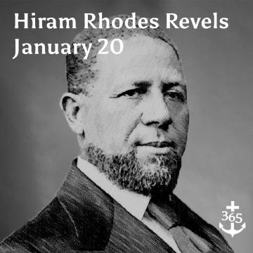 Hiram Rhodes Revels, US First African American Senator